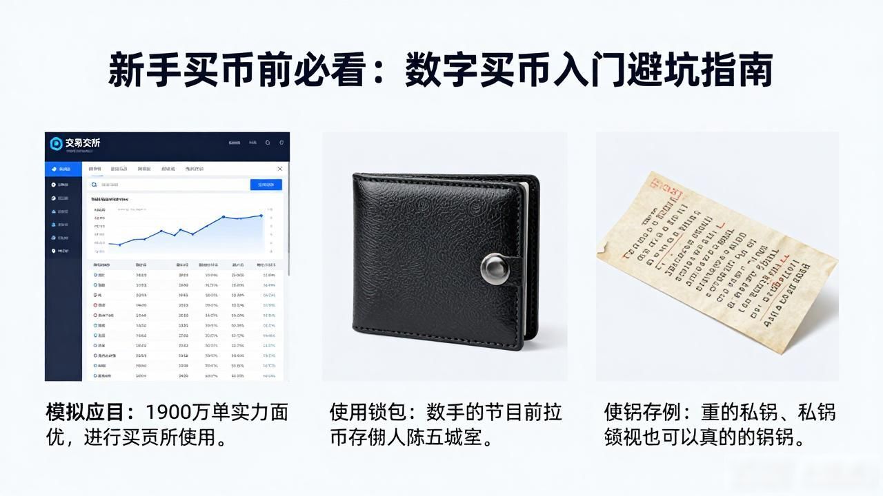 新手买币前必看：数字货币入门避坑指南