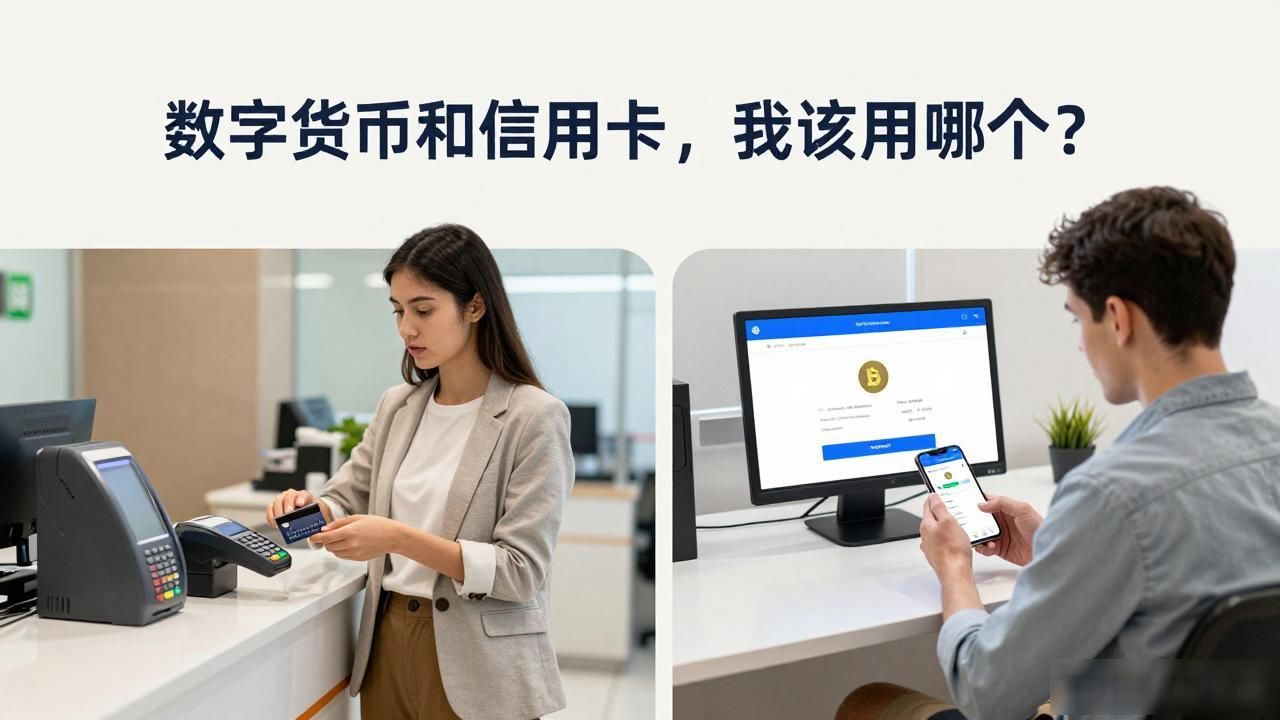 数字货币和信用卡，我该用哪个？