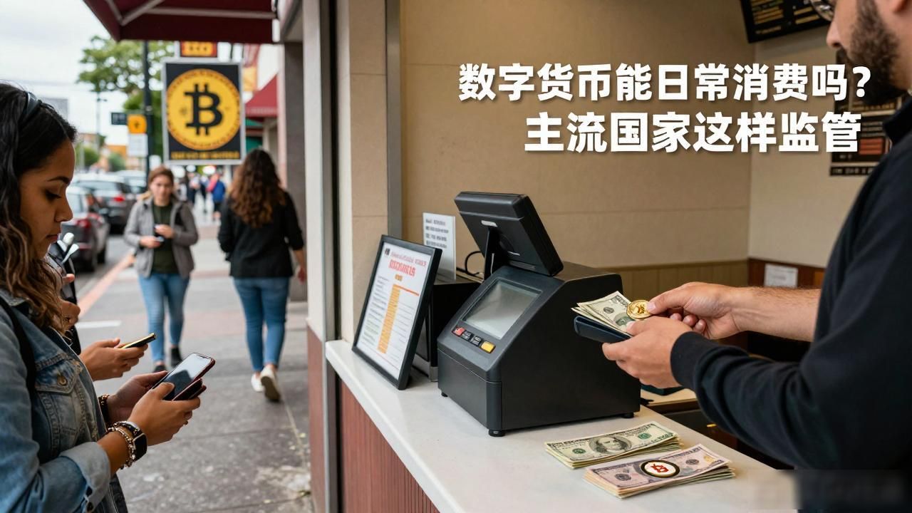 数字货币能日常消费吗？主流国家这样监管