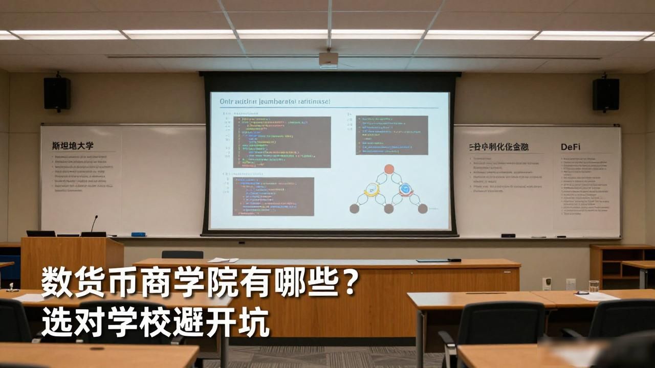 数字货币商学院有哪些？选对学校避开坑