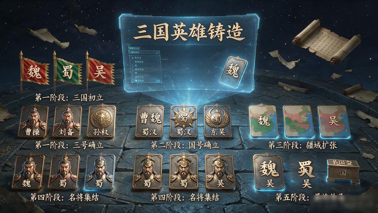 三国演义区块链剧情_可组合数字卡牌解锁剧情_三国演义数字货币