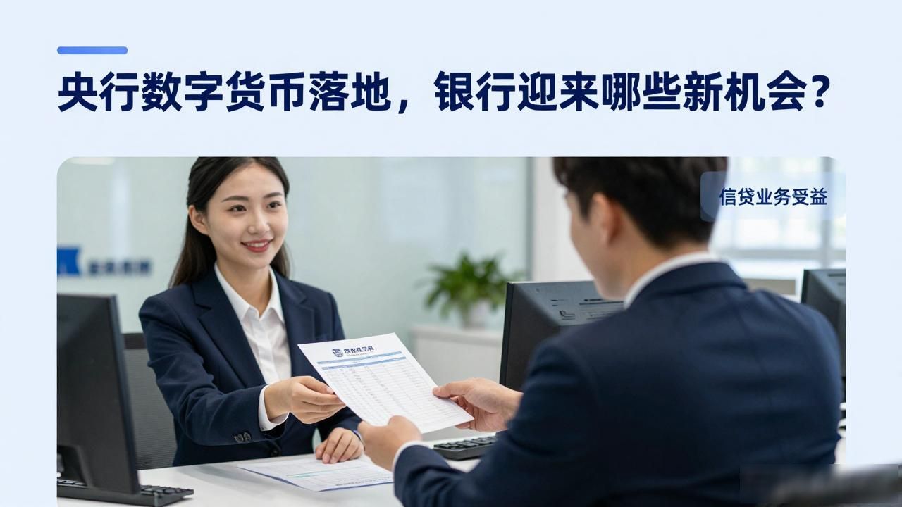 央行数字货币落地，银行迎来哪些新机会？