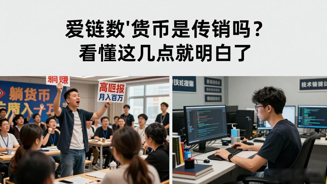 爱链数字货币是传销吗？看懂这几点就明白了