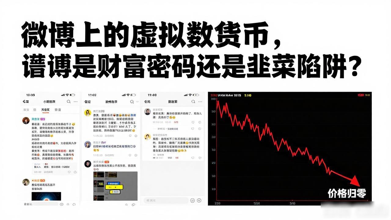 微博上的虚拟数字货币，到底是财富密码还是韭菜陷阱？