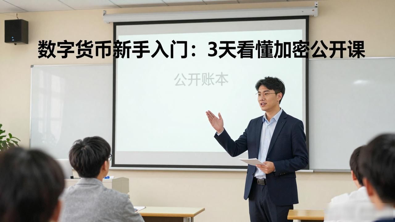 数字货币新手入门：3天看懂加密公开课