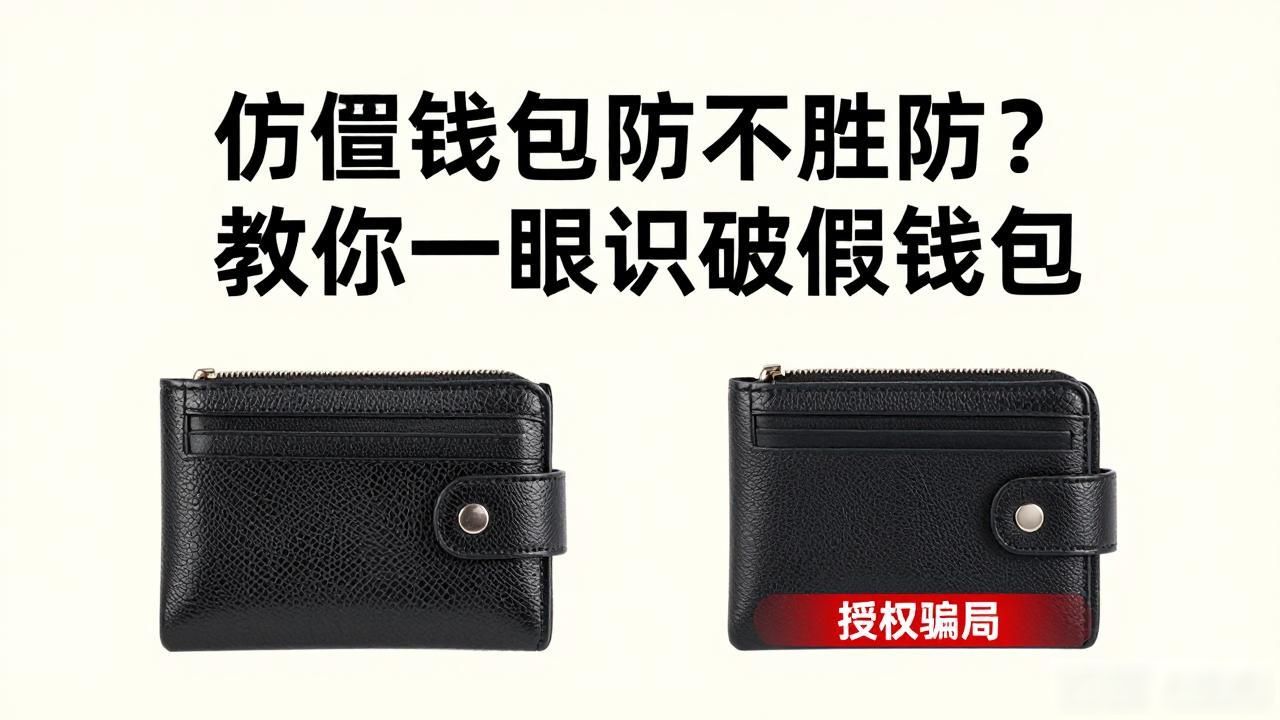 仿冒钱包防不胜防？教你一眼识破假钱包