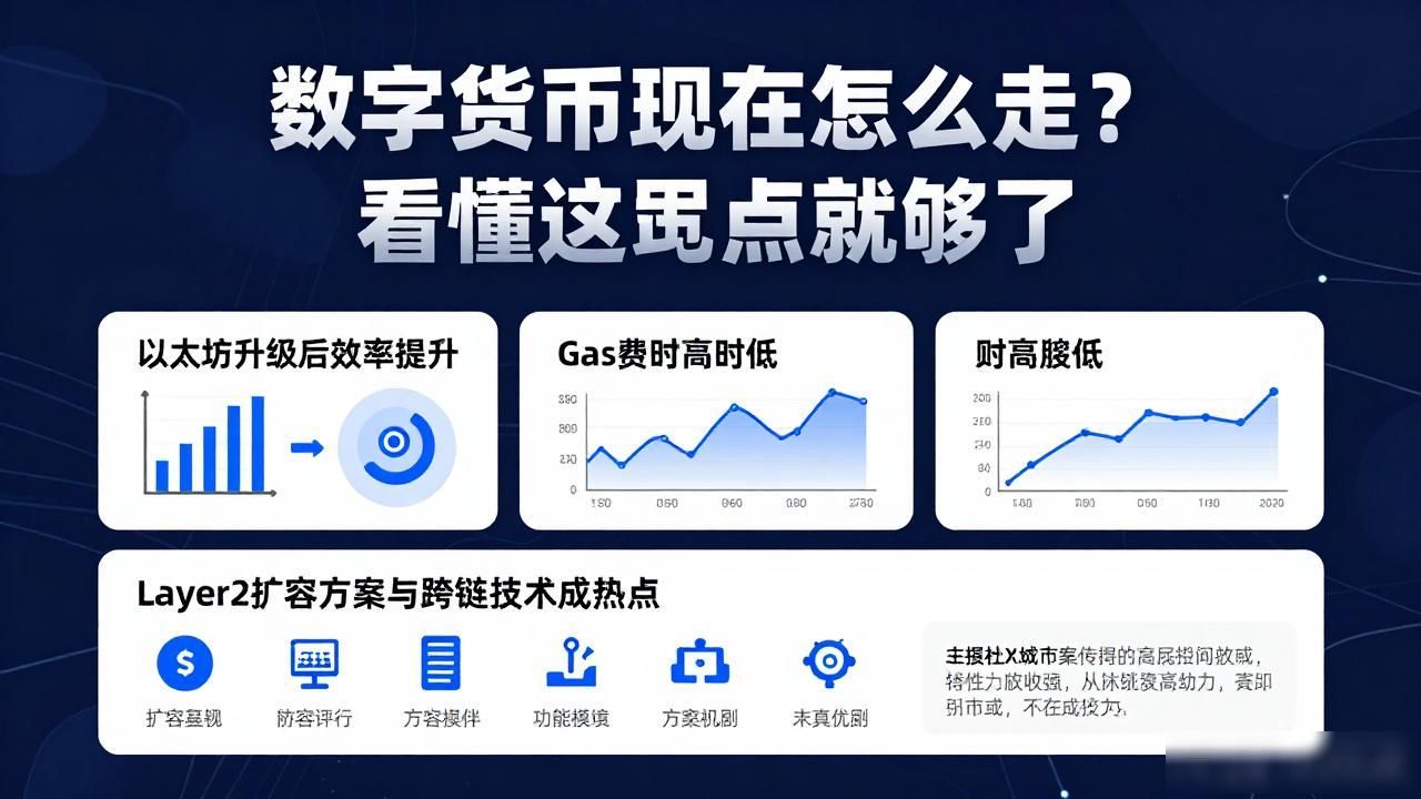 数字货币现在怎么走？看懂这几点就够了