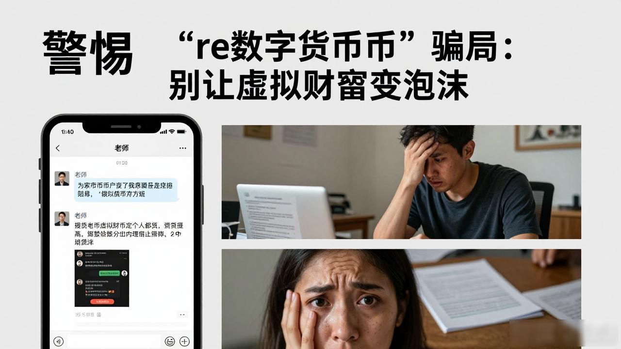 警惕“re数字货币币”骗局：别让虚拟财富变泡沫
