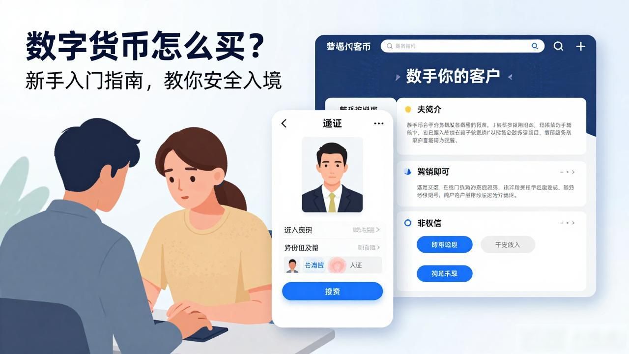 怎么样能买数字货币_数字货币交易的KYC认证流程_上班族如何选择合规数字货币交易平台