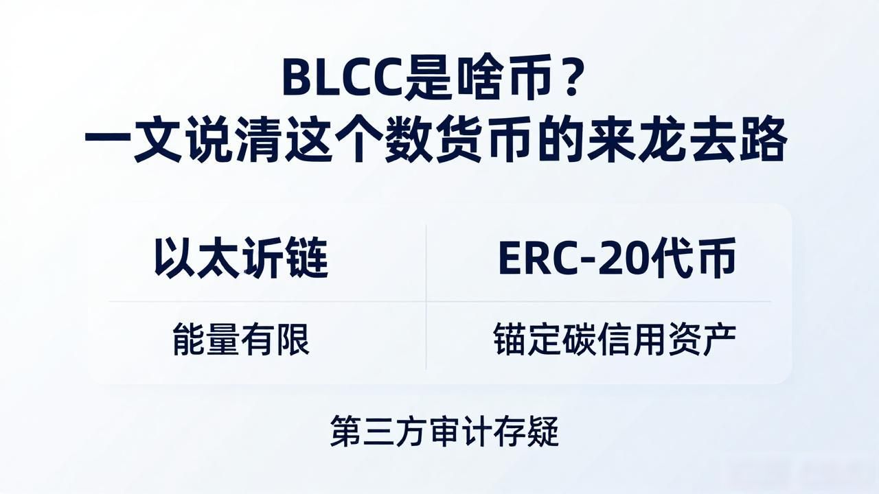 BLCC是啥币？一文说清这个数字货币的来龙去脉