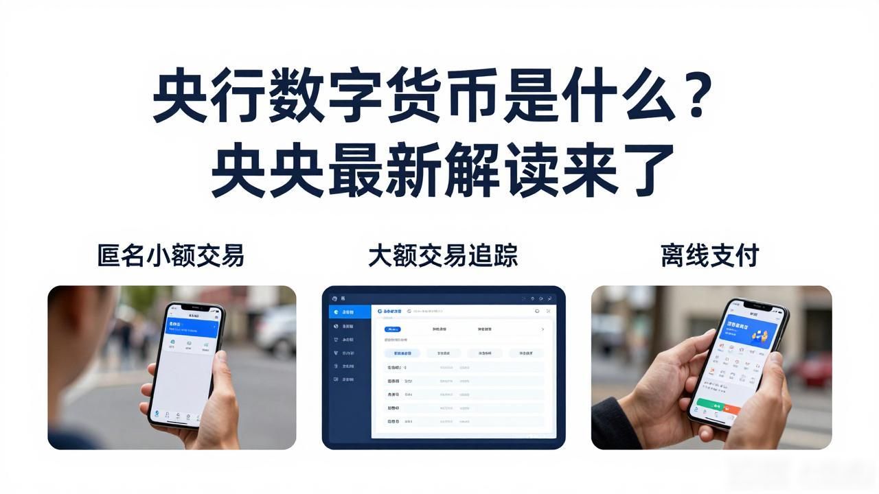 央行数字货币是什么？央行最新解读来了