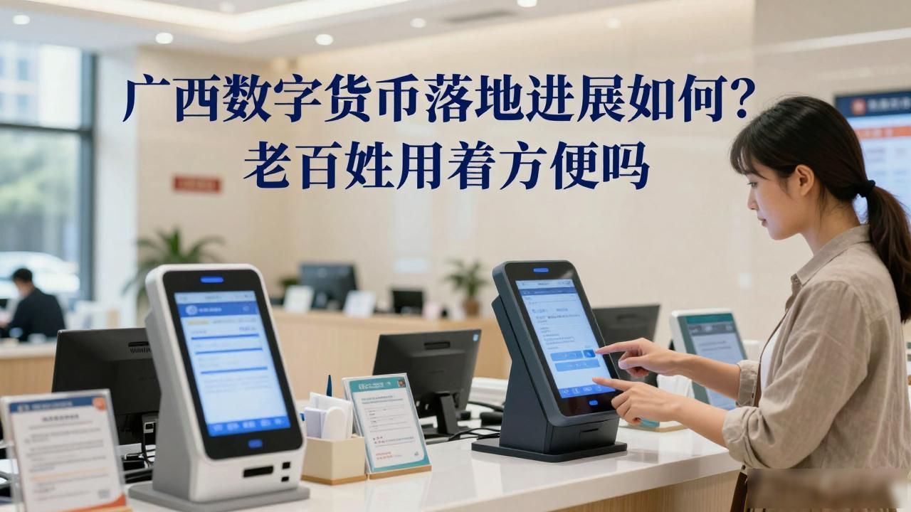 广西数字货币落地进展如何？老百姓用着方便吗