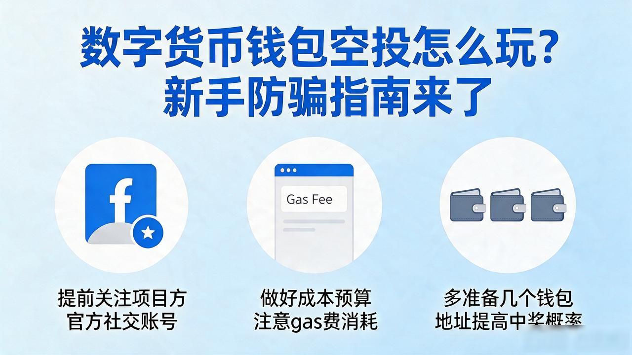 数字货币钱包空投_加密货币空投活动正规钱包选择技巧_辨别数字货币空投骗局方法