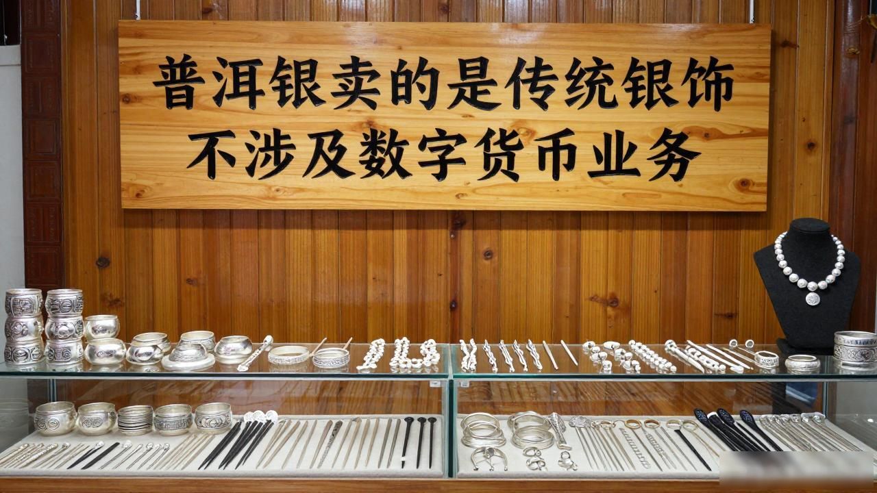 普洱银卖的是传统银饰 不涉及数字货币业务